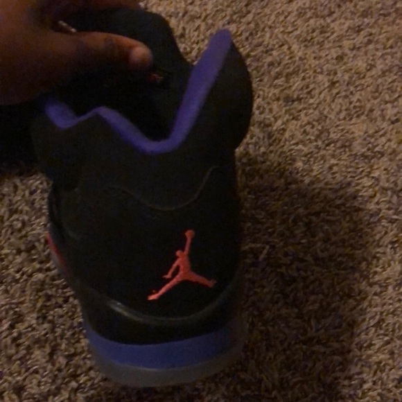 Purple&Black Jordan’s - Picture 3 of 5